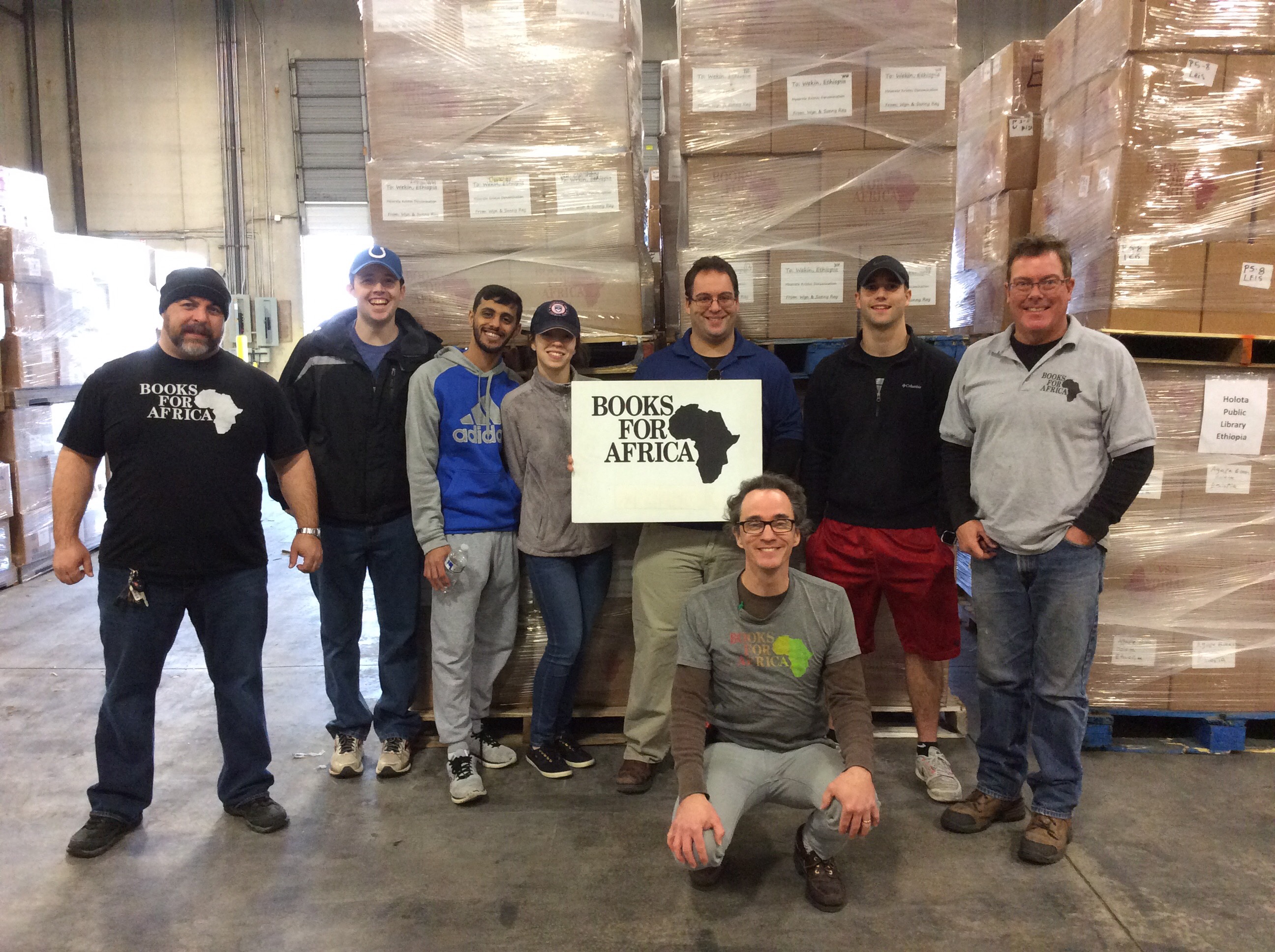 Container Sponsorship of 22,000 books